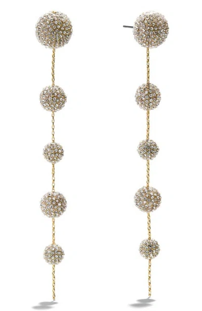 BAUBLEBAR BAUBLEBAR BLAIR CRYSTAL ORB DROP EARRINGS