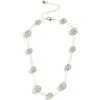 Baublebar Blair Crystal Spehere Station Necklace In Multi
