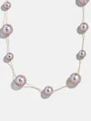 Baublebar Blair Pearl Necklace In Metallic