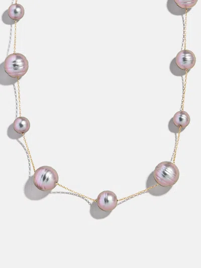 Baublebar Blair Pearl Necklace In Metallic