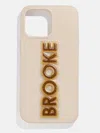Baublebar Block Font Custom Iphone Case In Neutral