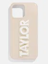 Baublebar Block Font Custom Iphone Case In Neutral