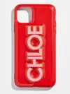 Baublebar Block Font Custom Iphone Case In Red