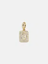 Baublebar Block Pavé Number Cluster Charm In Gold