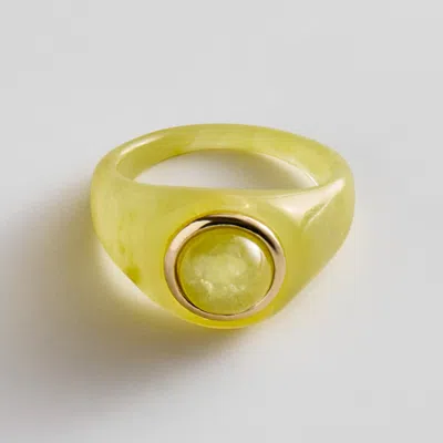 Baublebar Bold Idea Chunky Statement Ring In Green