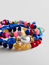 Baublebar Bold Type Bracelet Set In Multi