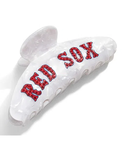Baublebar Boston Red Sox Claw Hair Clip In White