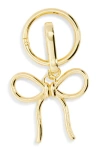 Baublebar Bow Bag Charm In Gold
