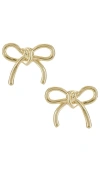 Baublebar Bow Stud Earrings In Gold