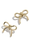 Baublebar Bow Stud Earrings In Gold