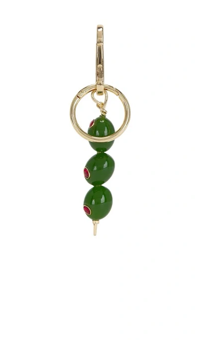 Baublebar Briny Baby Olive Bag Charm In Green