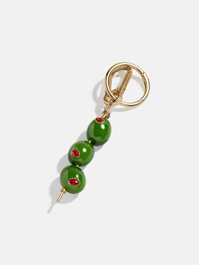 Baublebar Briny Baby Olive Bag Charm In Green