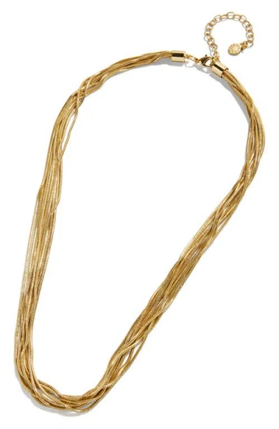 Baublebar Brynn Layered Chain Necklace In Gold