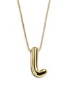 Baublebar Bubble Initial Necklace, 18