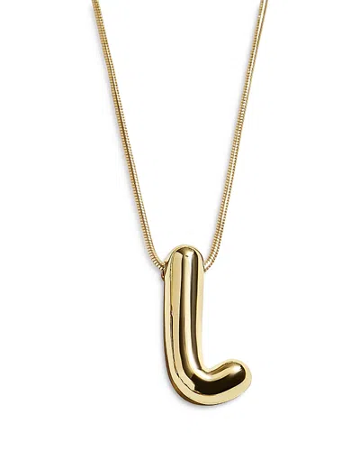 Baublebar Bubble Initial Necklace, 18 In L