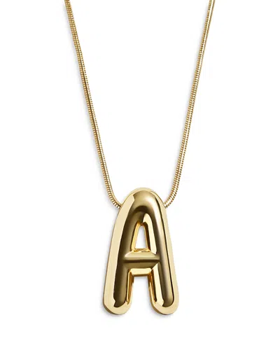Baublebar Bubble Initial Necklace, 18