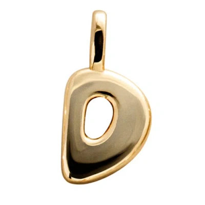 Baublebar Bubble Letter Cluster Charm In Gold