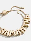 Baublebar Bubble Custom Slider Bracelet In Gold
