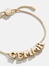 Baublebar Bubble Custom Slider Bracelet In Gold