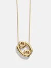 Baublebar Bubble Zodiac Necklace In Gold