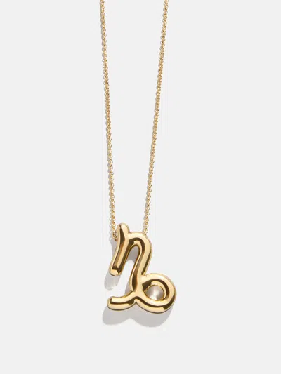 Baublebar Bubble Zodiac Necklace In Gold
