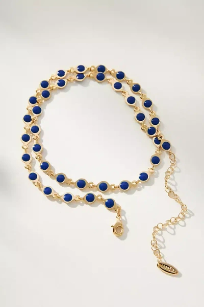 Baublebar Cabochan Wrap Bracelet In Blue