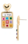 Baublebar Calculator Drop Earrings