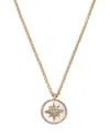 Baublebar Carina Crystal & Mother Of Pearl Star Pendant Necklace, 18-21
