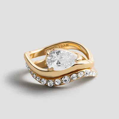 Baublebar Caroline Gold Ring Set