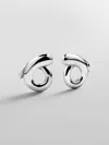 Baublebar Cassidy Statement Stud Earrings In Silver