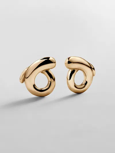 Baublebar Cassidy Statement Stud Earrings In Yellow