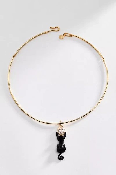 Baublebar Cat Pendant Necklace In Gold