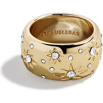 Baublebar Lyra Pave Celestial Bubble Ring In Gold