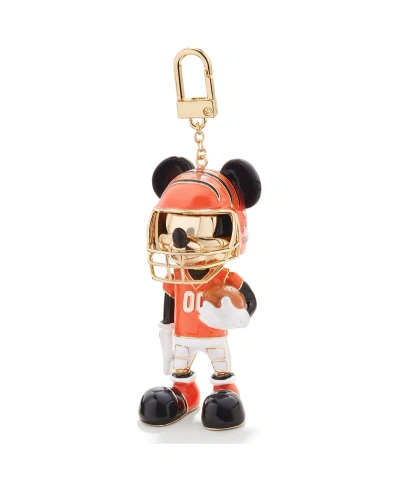 Baublebar Cincinnati Bengals Disney Mickey Mouse Keychain In Orange