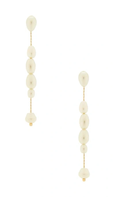 Baublebar Cindy Pearl Earrings In Neutral