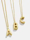 Baublebar Classic 18k Gold Initial Necklace