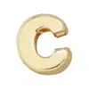 Baublebar Classic Initial Bead In Gold