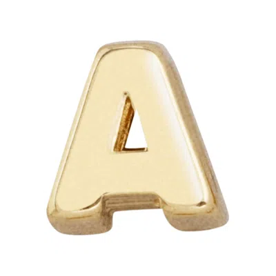 Baublebar Classic Initial Bead In Gold