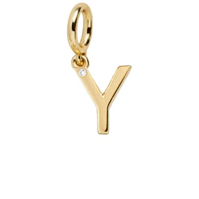 Baublebar Classic Initial Cluster Charm In Gold