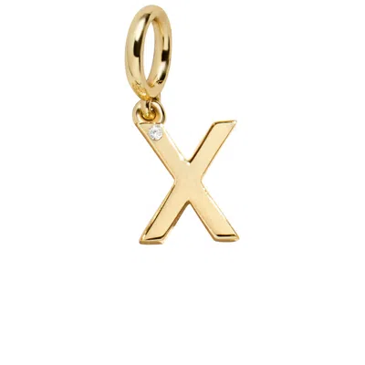 Baublebar Classic Initial Cluster Charm In Gold