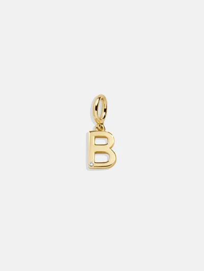 Baublebar Classic Initial Cluster Charm In Gold
