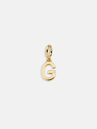 Baublebar Classic Initial Cluster Charm In Gold