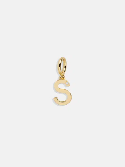 Baublebar Classic Initial Cluster Charm In Gold