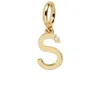 Baublebar Classic Initial Cluster Charm In Gold