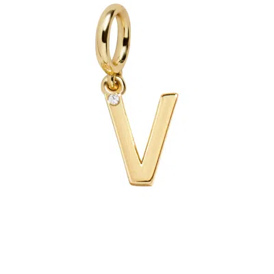 Baublebar Classic Initial Cluster Charm In Gold