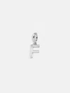 Baublebar Classic Silver Initial Cluster Charm In Silver