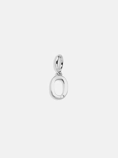 Baublebar Classic Silver Initial Cluster Charm