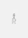 Baublebar Classic Silver Initial Cluster Charm In Silver