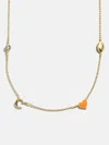 Baublebar Clemson University Spaced Charm Necklace