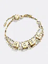 Baublebar Click & Go Custom Bracelet In Gold